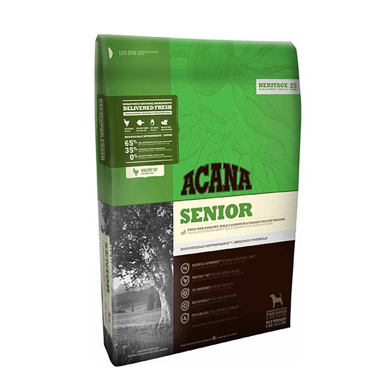 אקנה סניור לכלב 11.4 ק״ג