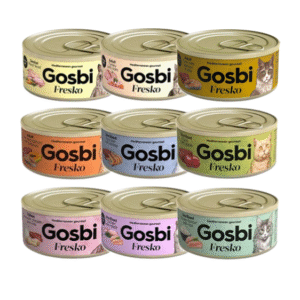 גוסבי מעדן לחתולים 70 גר' במגוון טעמים