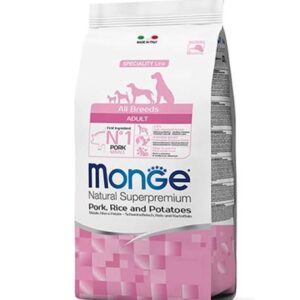 מונג' בוגר חזיר 12 ק"ג - Monge Adult Pork