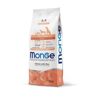 מונג' בוגר סלמון  12 ק"ג   -    Monge Adult Salmon