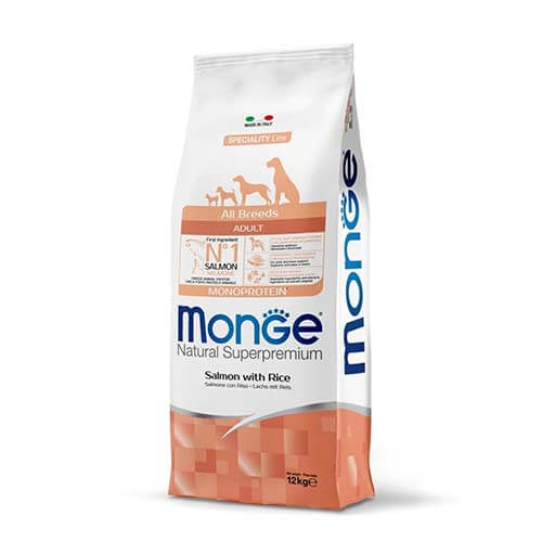 מונג' בוגר סלמון 12 ק"ג - Monge Adult Salmon