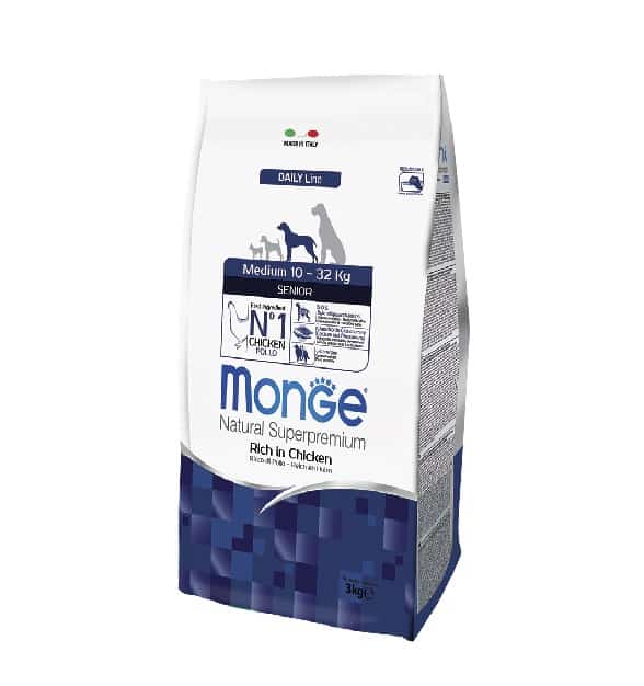 מונג' סניור עוף 12 ק"ג - Monge Adult Senior Chicken