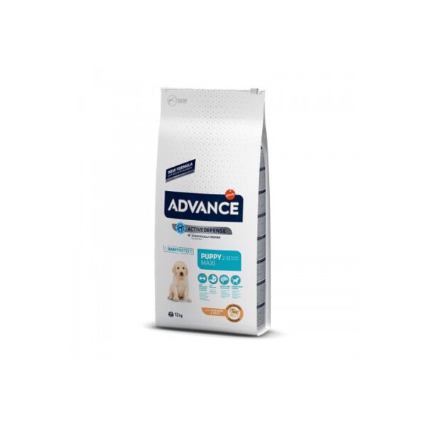 אדוונס לגור כלבים מגזע גדול (פאפי) עוף 12 ק"ג Advance Chicken&Rice  For Large Puppy