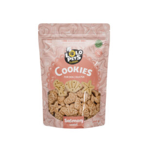 לולו פטס קלאסיק ביסקוויט לכלב סלמון 350 גר' Lolo Pets Classic