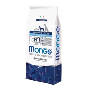 מונג' גור עוף בינוני  12 ק"ג  -  Monge Adult Chicken M