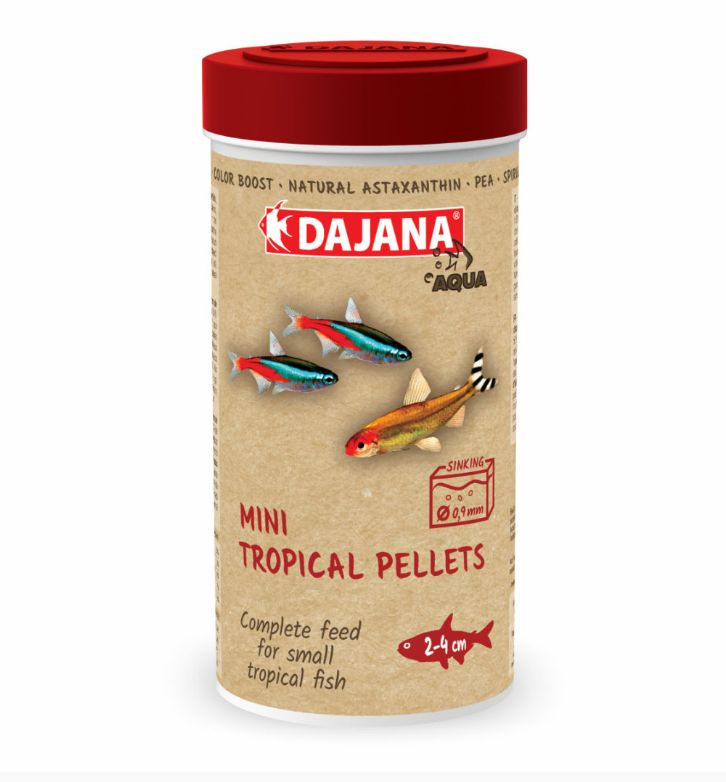 מזון שוקע לדגים קטנים טרופיקל פלטס 250 מ"ל-DAJANA
