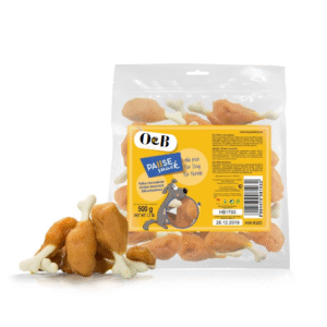 חטיף לכלב 500 גר' שוקי עוף O&B