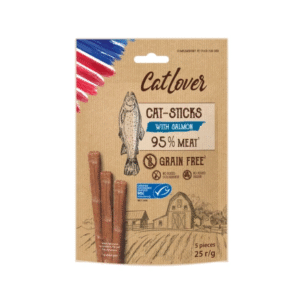 CatLover Cat-Sticks חטיפי מקלות עם סלמון לחתולים