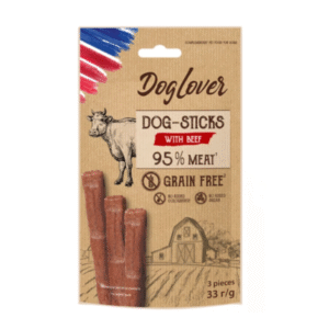 חטיפי בקר לכלבים של DogLover Sticks