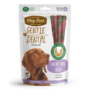 חטיף דנטלי גליל ברווז 100 גרם- דוג פסט