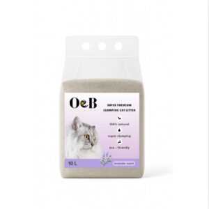 O&B חול חתולים לוונדר 10 ליטר