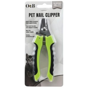 O&B קוצץ ציפורניים לכלבים וחתולים
