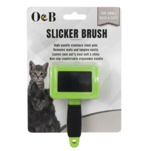 מברשת O&B קצוות מעוגלים לכלבים קטנים וחתולים