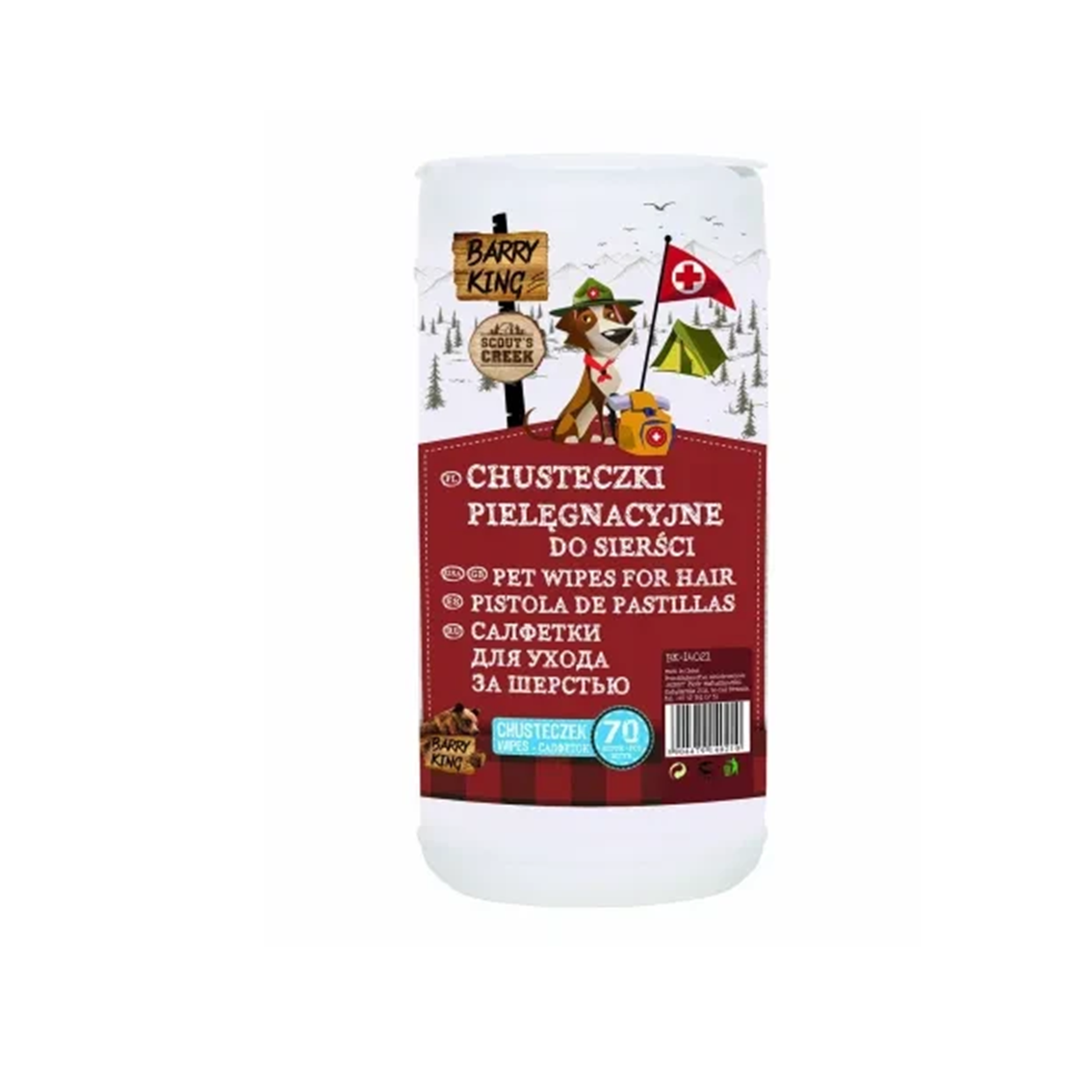 מגבוני טיפוח לבעלי חיים בארי קינג