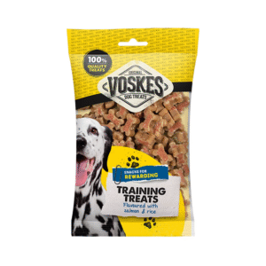 ווסקס חטיפי אילוף מיני עצם סלמון ואורז VOSKES