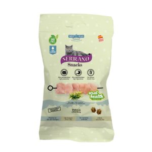 חטיף סרנו לבריאות הפה עוף ואצות ים לחתול