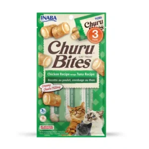 אינאבה צ'ורו בייטס חטיף לחתול עוף וטונה Churu Bites