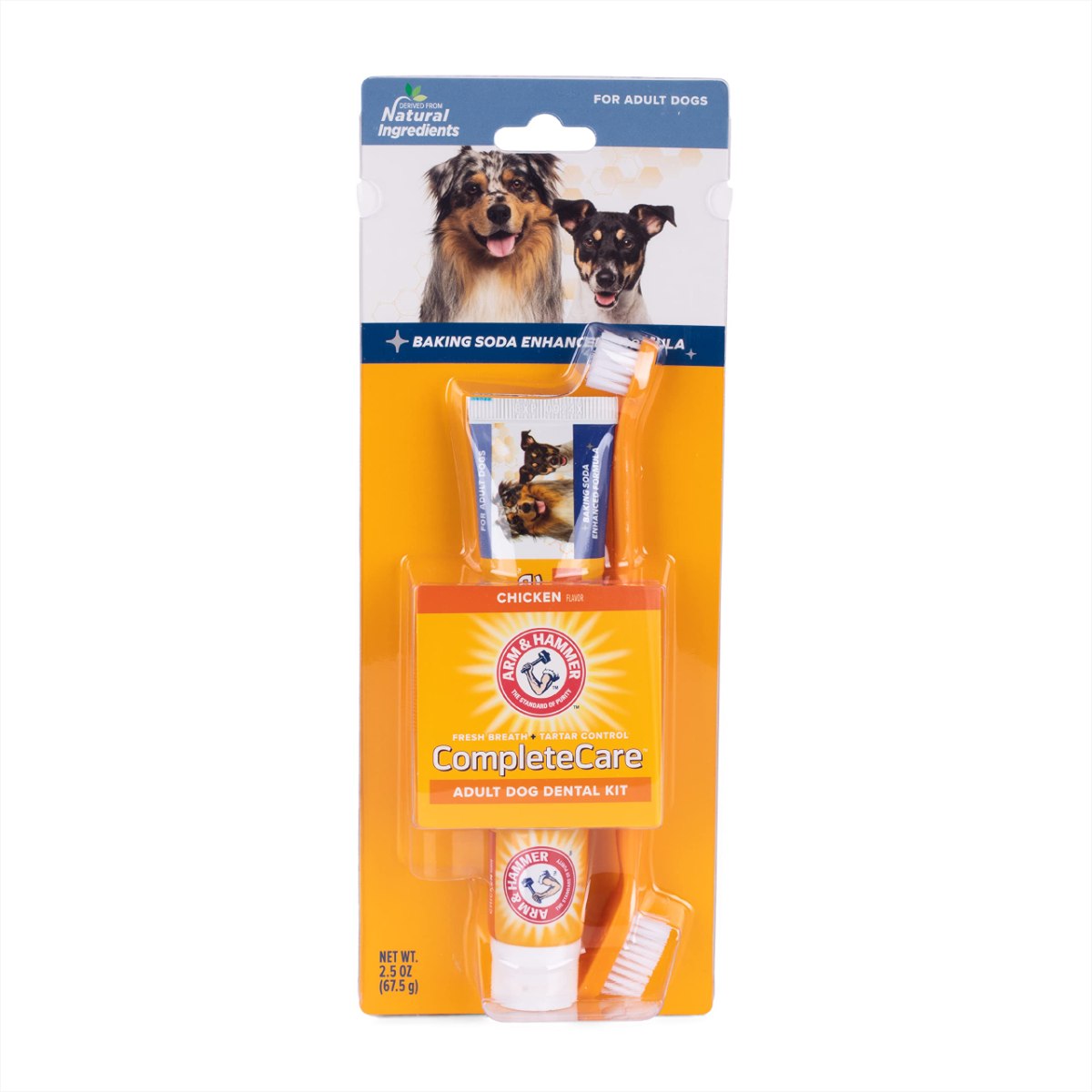 ארם אנד ארמר ערכת צחצוח שיניים בטעם עוף Arm & Hammer