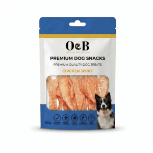 רצועות עוף מיובש 80 גרם - Chicken Jerkey (PR-3707)